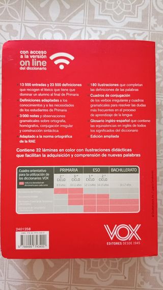 Diccionario de Primaria
