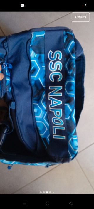 Zaino SSC Napoli Blu