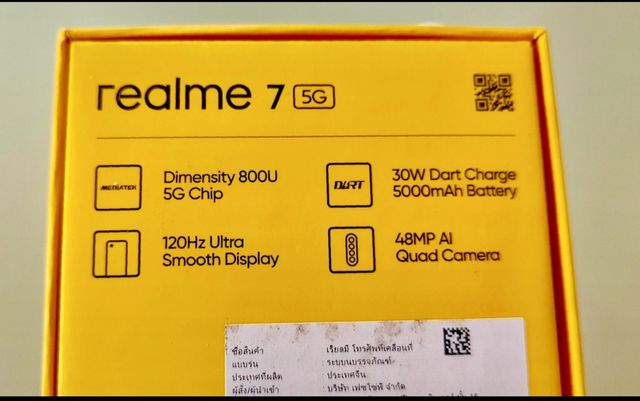 Realme 7 5G 128GB gris 8+5 GB RAM, cargador rápido