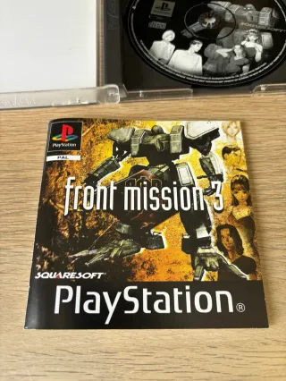 Front Mission 3 PAL ESP como nuevo