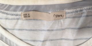 Camiseta de rayas sin mangas