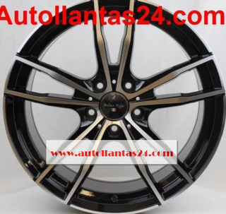 Kit de llantas bmw suiza pulida y negra 18