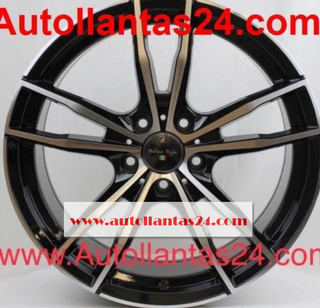 Kit de llantas bmw suiza pulida y negra 18