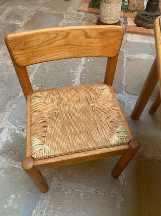 Tavolo e sedie Vico Magistretti Schiffini 
anni 60