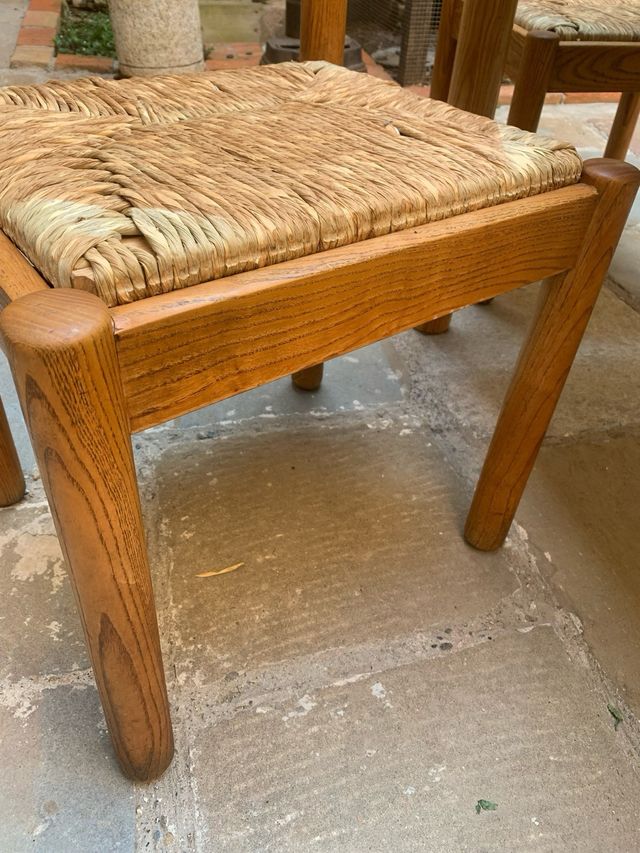 Tavolo e sedie Vico Magistretti Schiffini anni 60