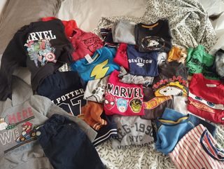 Lote Ropa Niño 3-4 Años Marvel, Disney, Benetton