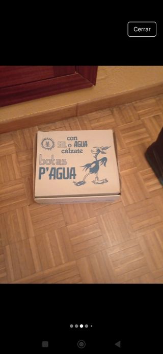 Botas de agua P'agua Talla 37
