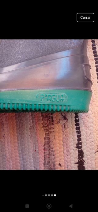 Botas de agua P'agua Talla 37