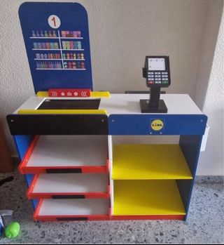 Supermercado lidl de madera Playtive