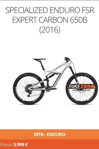 Specialized Enduro FSR Carbon 650B (2016)