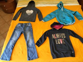 Lotto vestiti bambina 10 pezzi