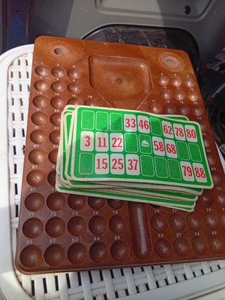 Bombo de lotería antiguo Loteria Bingo