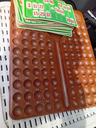 Bombo de lotería antiguo Loteria Bingo