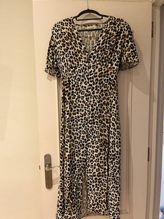 Vestido animal print