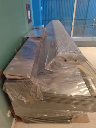 Vitrina frio de carnicería, pollería y charcutería