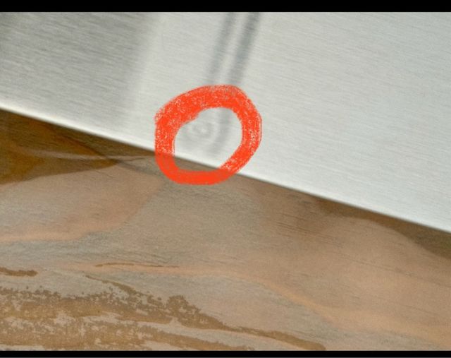 Marco para encastrar un microondas de sobremesa