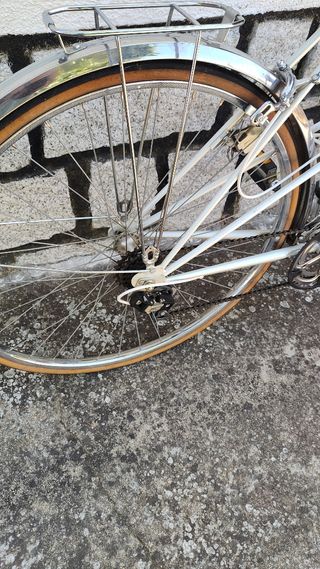 Bicicleta Peugeot Clásica Blanca