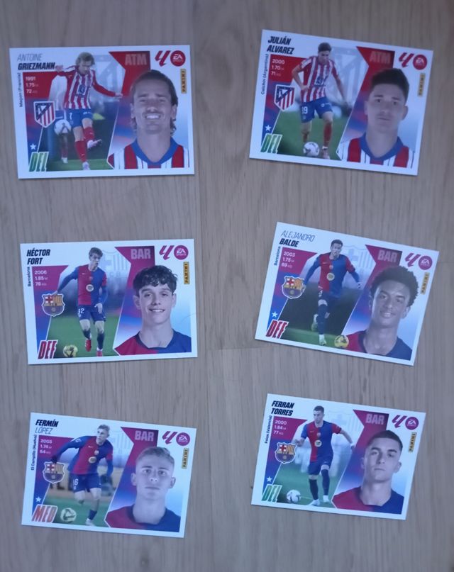 69 Cromos Liga Este Panini 25-26