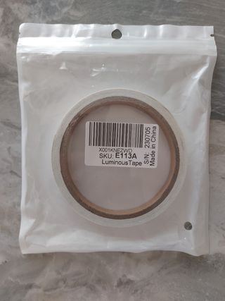 Nastro adesivo fluorescente al buio