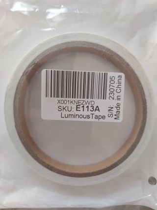 Nastro adesivo fluorescente al buio