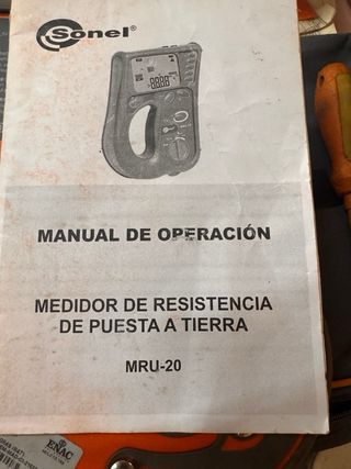 Sonel MRU-20 Medidor de Resistencia