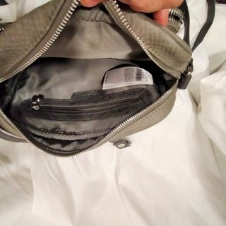 Bandolera Desigual Gris