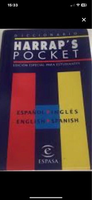 Diccionario español inglés