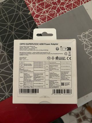 Caricabatterie OPPO SUPERVOOC 45W