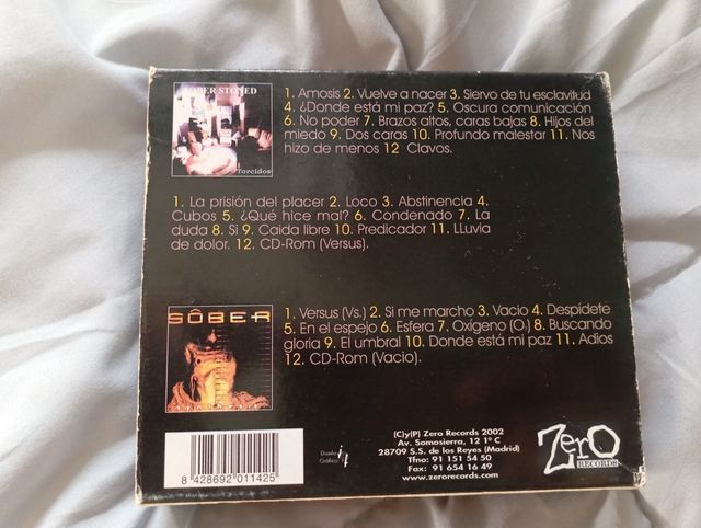 Sôber Trilogía 3  CDs caja