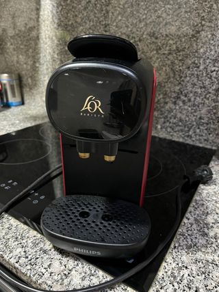 Cafetera L'OR Barista Negra y Roja