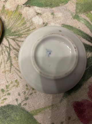 Scatolina in ceramica fiore