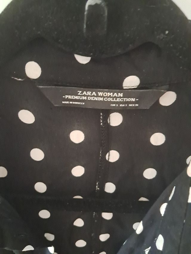 Vestido camisero de Zara