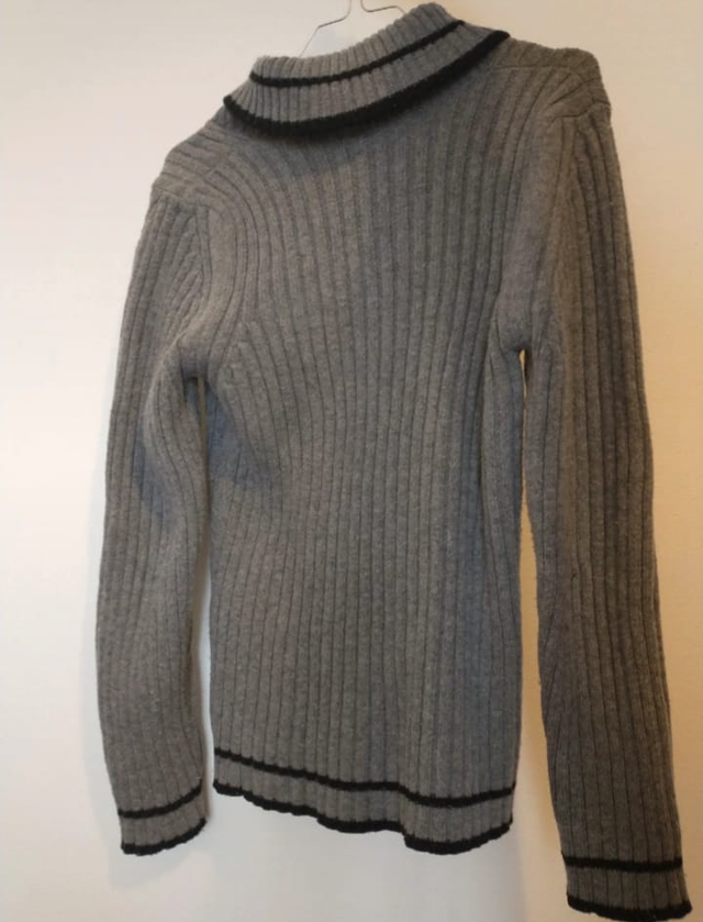 Maglione uomo grigio