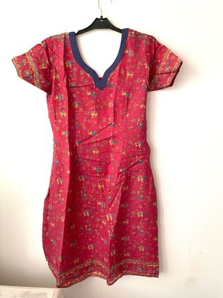 Vestido hindú comprado en India