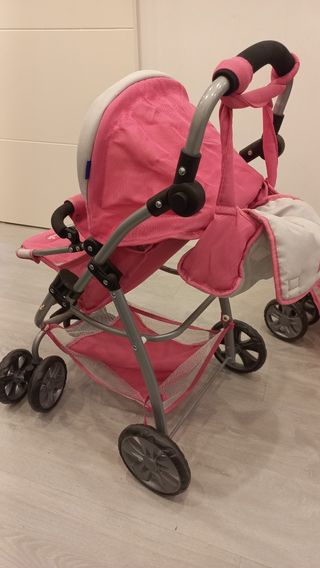 Carrito de bebé niña