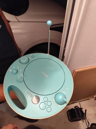 Reproductor CD Sony Azul
