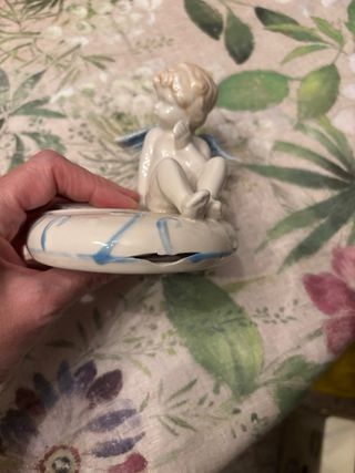 Angelo ceramica con candela