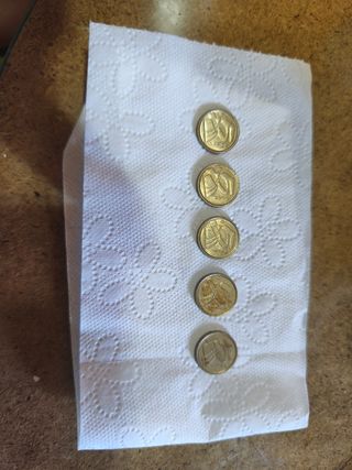 5 Monedas 5 Pesetas 1992