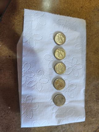 5 Monedas 5 Pesetas 1992