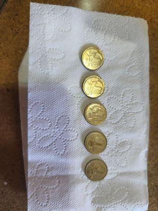 5 Monedas 5 Pesetas 1992