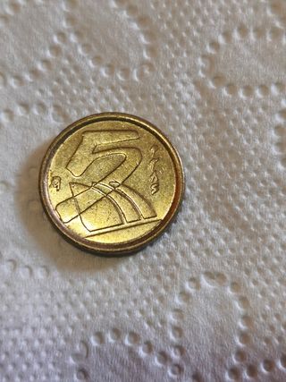 5 Monedas 5 Pesetas 1992