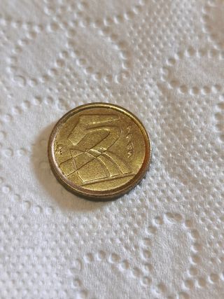 5 Monedas 5 Pesetas 1992