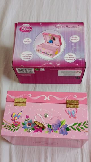 Joyero Musical Disney Princess Rosa