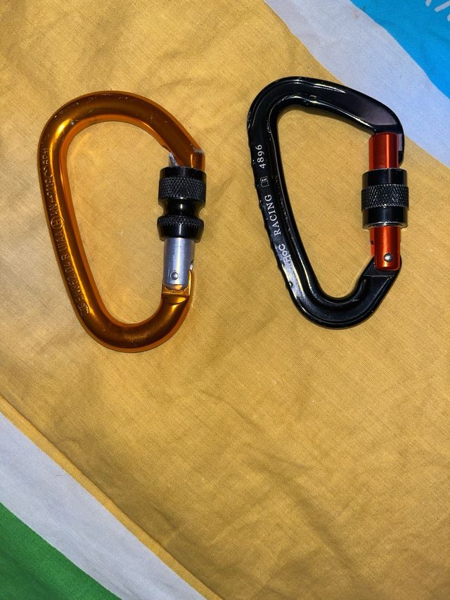 Mosquetones de Seguridad para Escalada
