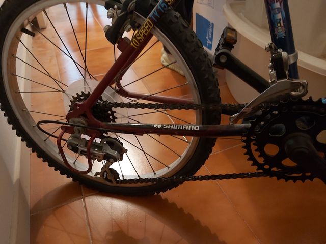 Bicicleta Longway Apache TY 15 SIS