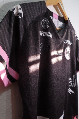Camiseta Alterna Sport Boys Negra Temp. 2021 -RO38