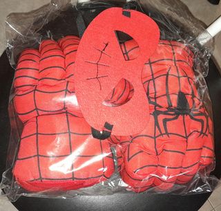 Guantes y antifaz Spiderman