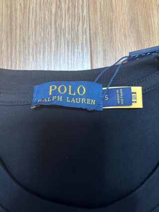 Camiseta Polo Ralph Lauren Negra Talla S