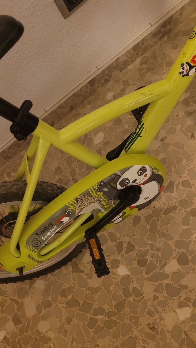 Bicicleta infantil Decathlon 16".