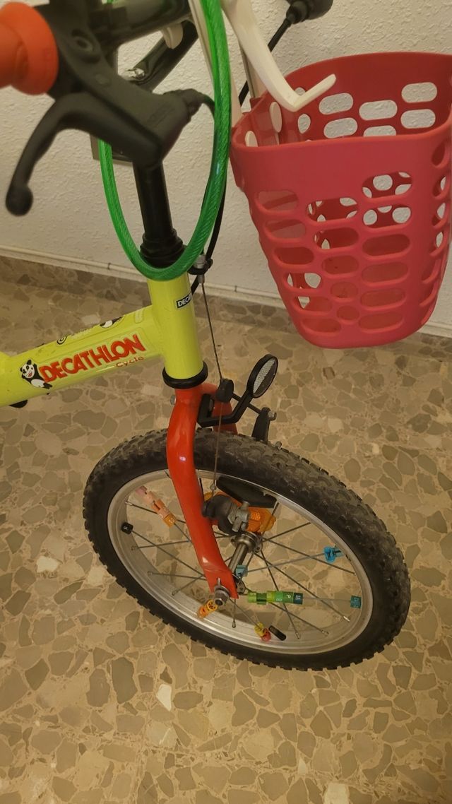 Bicicleta infantil Decathlon 16".